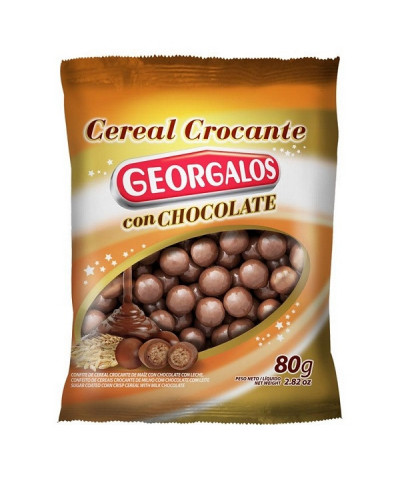 CEREAL CROCANTE CHOC.80 GR GEO