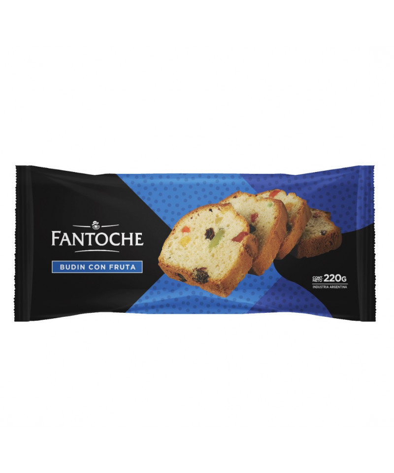 BUDIN FANTOCHE 220 GR.C/FRUT