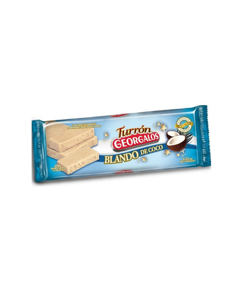 TURRON BLANDO COCO 120G