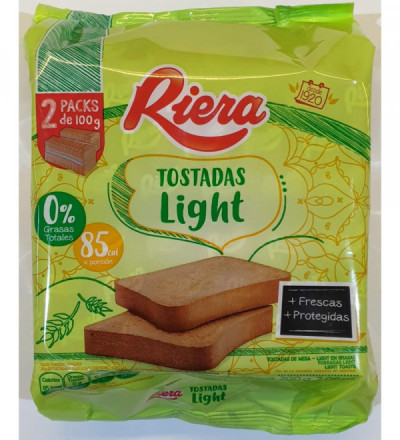 TOSTADA RIERA LIGHT 200G /