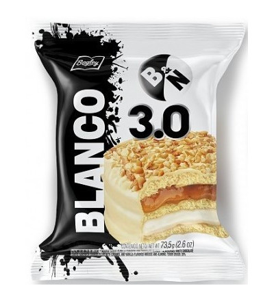 ALFAJOR B&N 3.0 BLANCO *C/U
